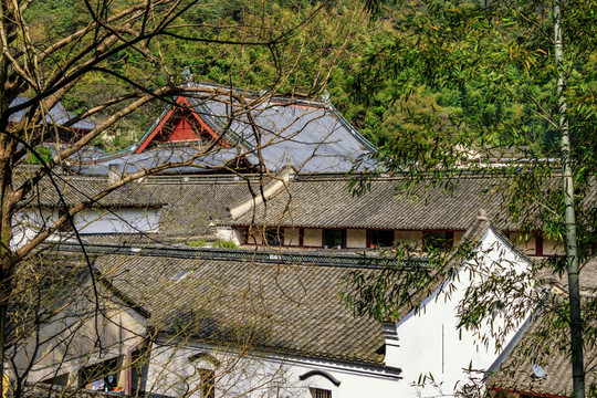 佛教房屋 江南寺院