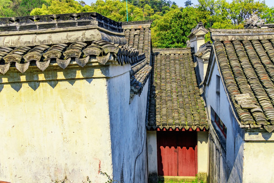 古典建筑 寺院房屋