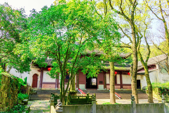 宁波保国寺 保国寺 中式建筑