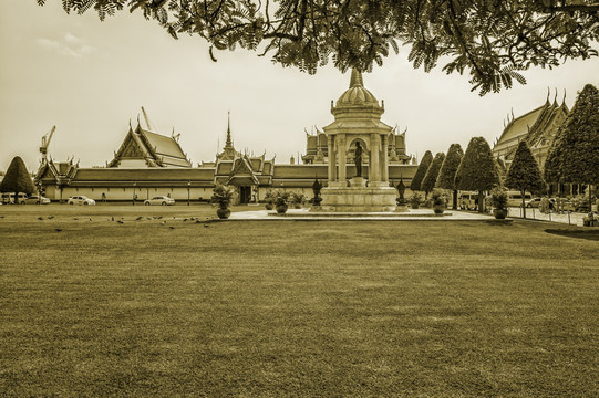 曼谷大皇宫 老照片
