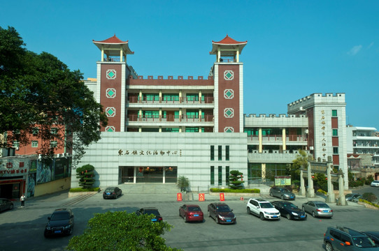 东石镇文化活动中心大楼景观