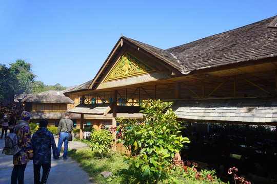 野象谷 傣族竹楼风格餐厅