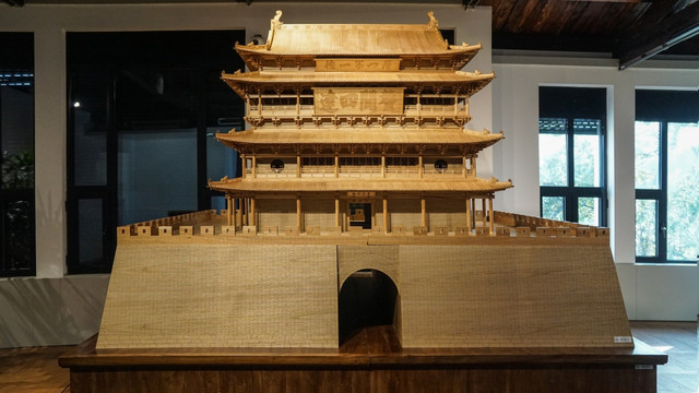 中国古代建筑模型