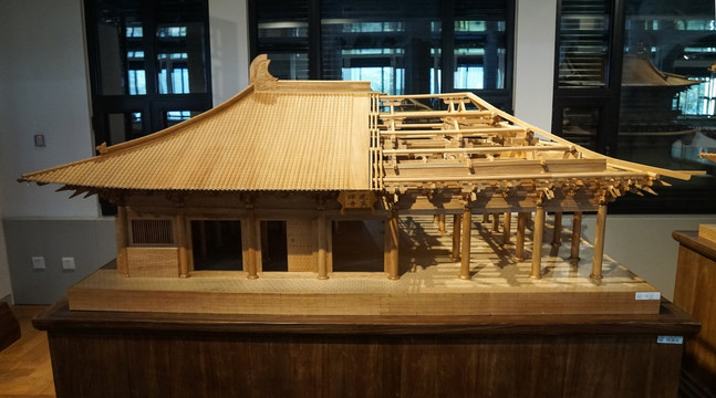 中国古代建筑模型