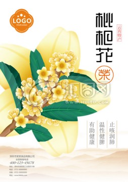 枇杷花广告