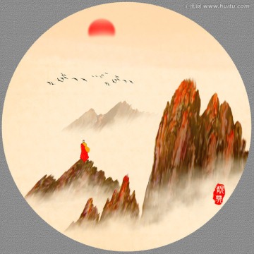 禅境山水