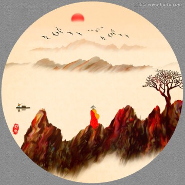 禅境山水