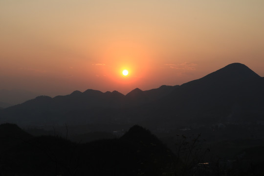 日落