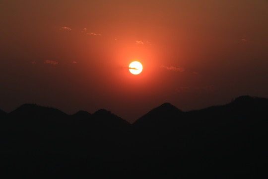 日落