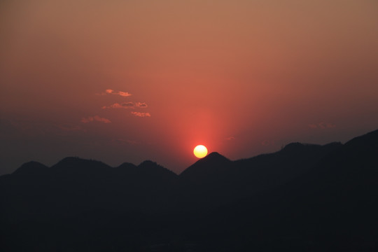 日落