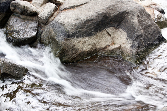 山涧流水 瀑布 山泉水 小溪