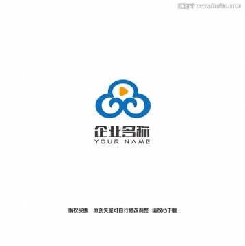 云播放logo