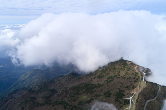 九宫山风电