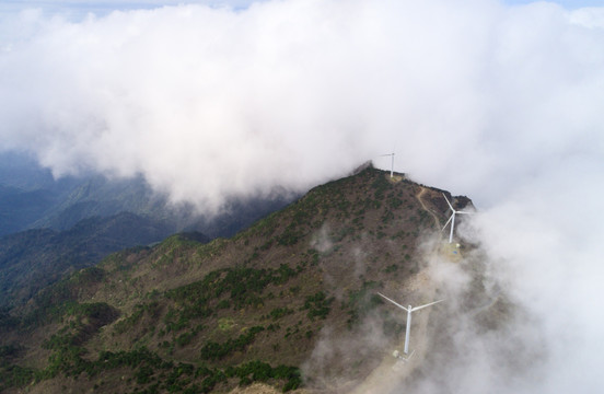 九宫山风电