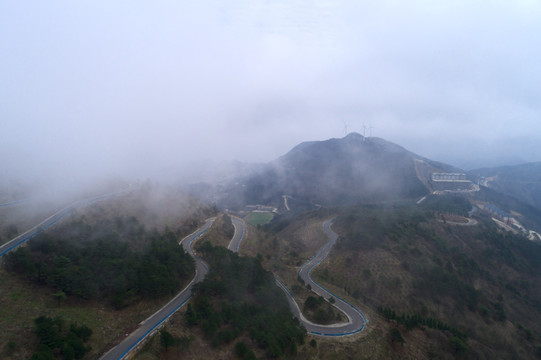 九宫山风电