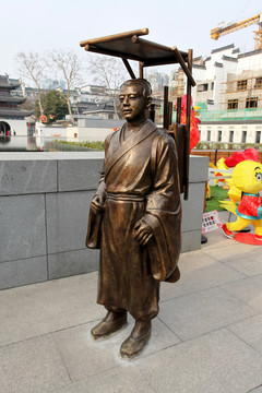 南京 江南贡院 雕塑
