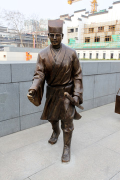 江南贡院 雕塑 铜雕