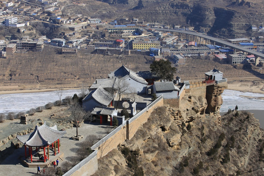 陕西佳县香炉寺