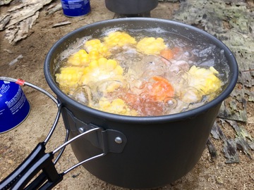 野外煲汤