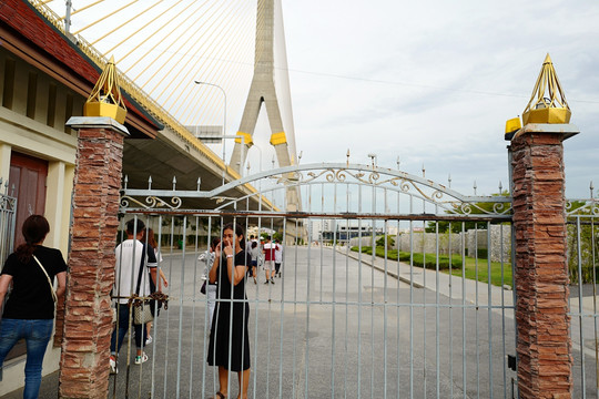 泰国 曼谷 湄南河 桥梁 建筑