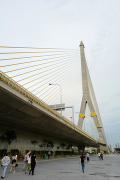 泰国 曼谷 湄南河 桥梁 建筑