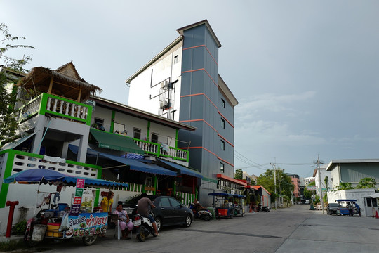 泰国 曼谷 城市 街道 道路