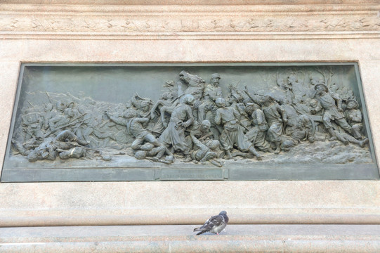 意大利威尼斯城市雕塑 浮雕