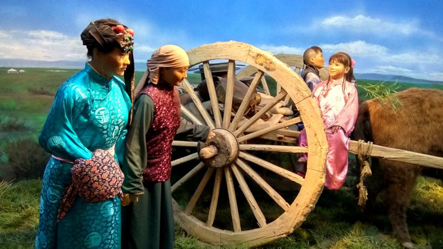20世纪初内蒙古人民生活出行