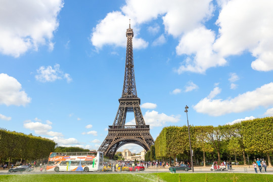 法国埃菲尔铁塔 巴黎城市地标