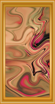 抽象油画