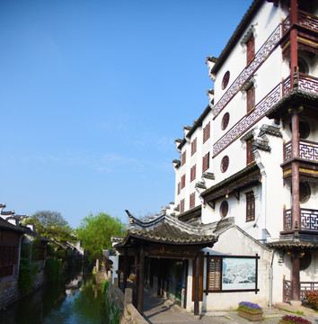 枫泾古镇的古建筑