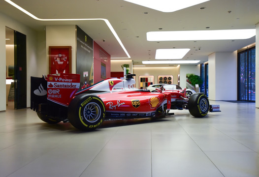 豪华F1赛车展厅