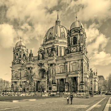 柏林大教堂 老照片