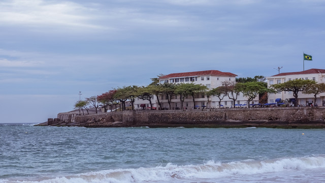 巴西里约哥巴卡班那海滩里约海滩