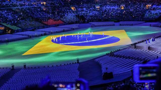 里约奥运会闭幕式奥运村南美风情