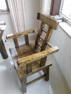 木椅  椅子