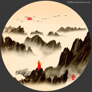 山水画