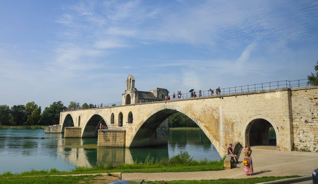 阿维尼翁桥 圣贝内泽桥 法国