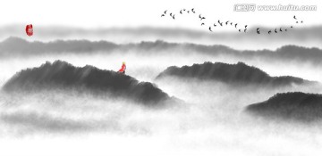 水墨画