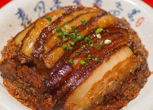 扣肉特写