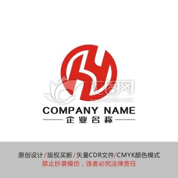 字母HY标志