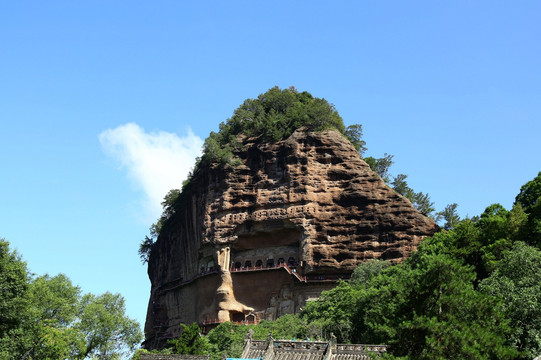 麦积山 石窟 佛教