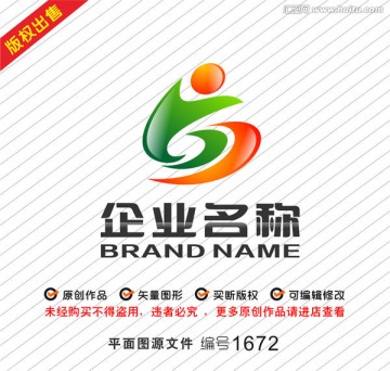 字母logo教育logo