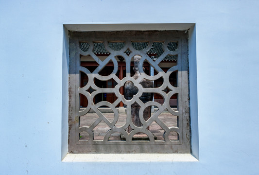 古典漏窗 花窗 中式建筑 中式