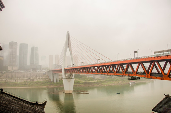 重庆洪崖洞千厮门大桥