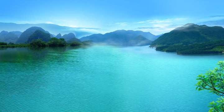 山水风景画
