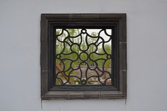中式园林窗户 窗户 窗口