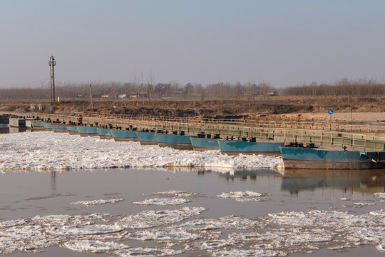 黄河上的冰