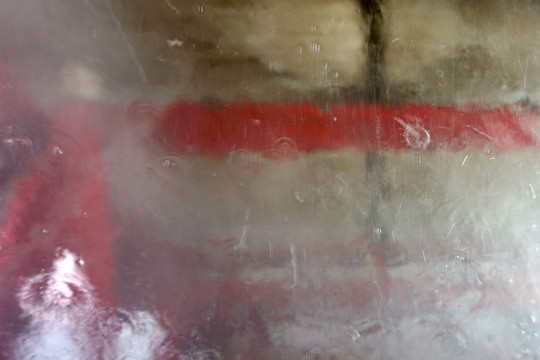 汽车玻璃窗 淋水 抽象摄影