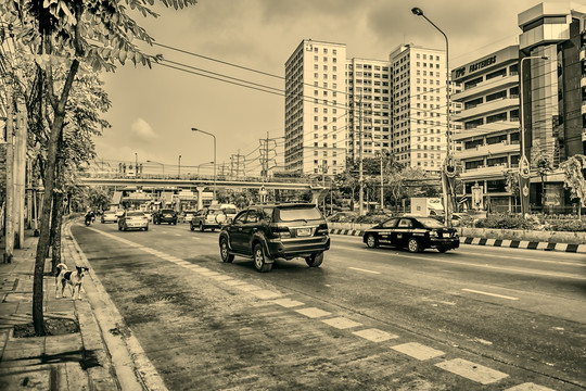曼谷街景 老照片